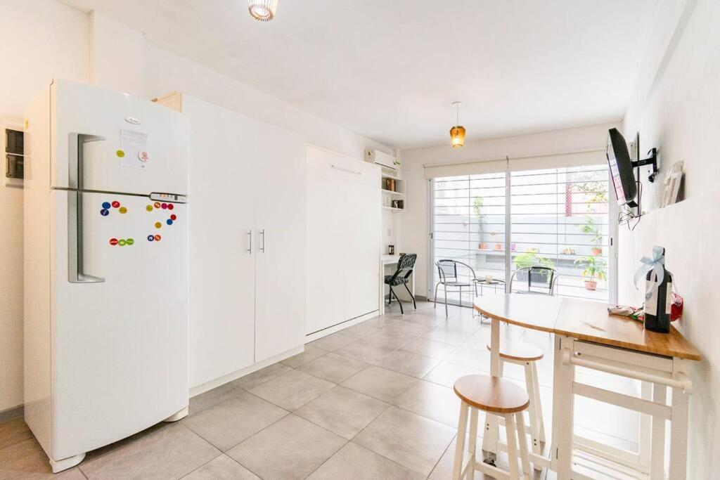 Apartment Espacio C/ Patio Privado, Lavadora Y Tv Premium *