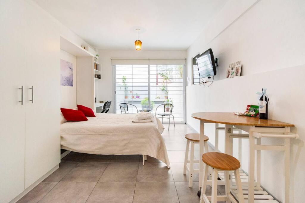 Espacio C/ Patio Privado, Lavadora Y Tv Premium Apartment *